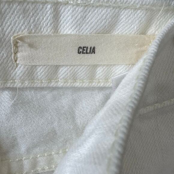 Nili Lotan Celia Bootcut Jeans Women’s Cream Wash Size 24 - Picture 5 of 11
